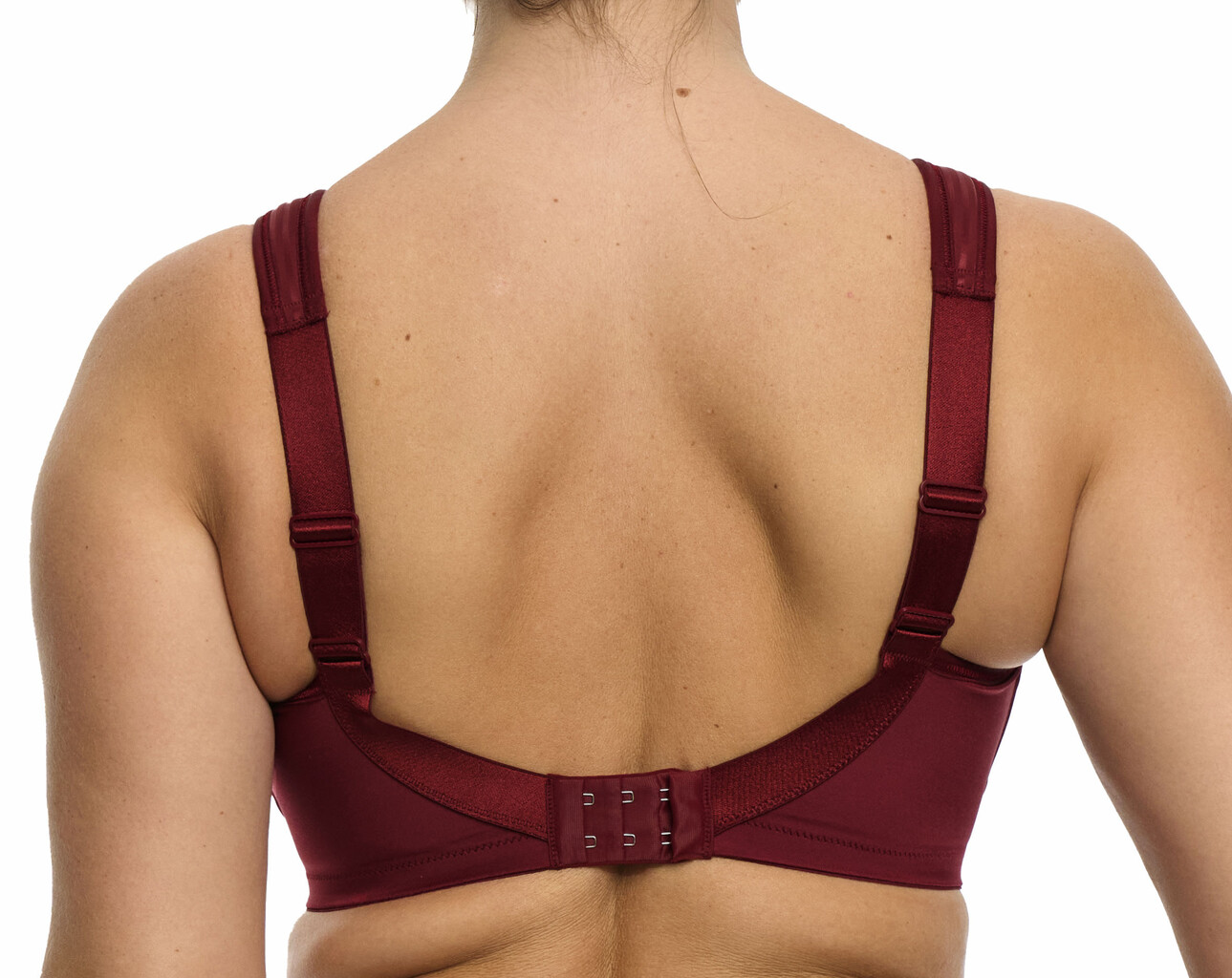 Susa Susa Topsy Plus Cremona BH zonder beugel 7761 Dark Red – naadloze molded cups & stevige ondersteuning – €5 korting bij €39,95 en €15 korting bij €99,95