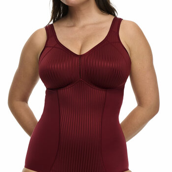 Susa Cremona functionele Body zonder beugel kleur dark red