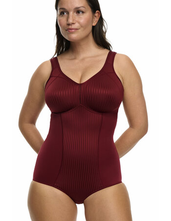 Susa Cremona functionele Body zonder beugel kleur dark red