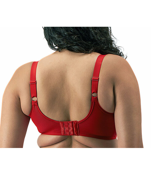 Elomi  Elomi Smooth – gladde naadloze T‑shirt bh met beugel voor een mooie, comfortabele pasvorm in kleur rood