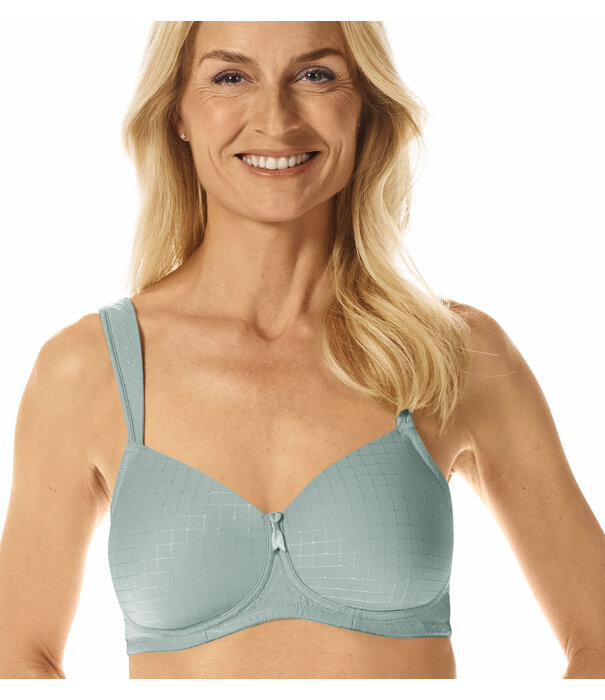 Cara proth. Bh, zonder beugel, licht voorgevormde cups, kleur dark mint mt C85