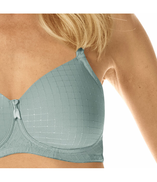 Cara proth. Bh, zonder beugel, licht voorgevormde cups, kleur dark mint mt C85