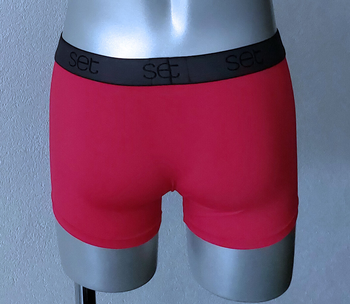 Avet-Set  Lorenzo microfaser boxershort kleur rood, de maten M t/m XL