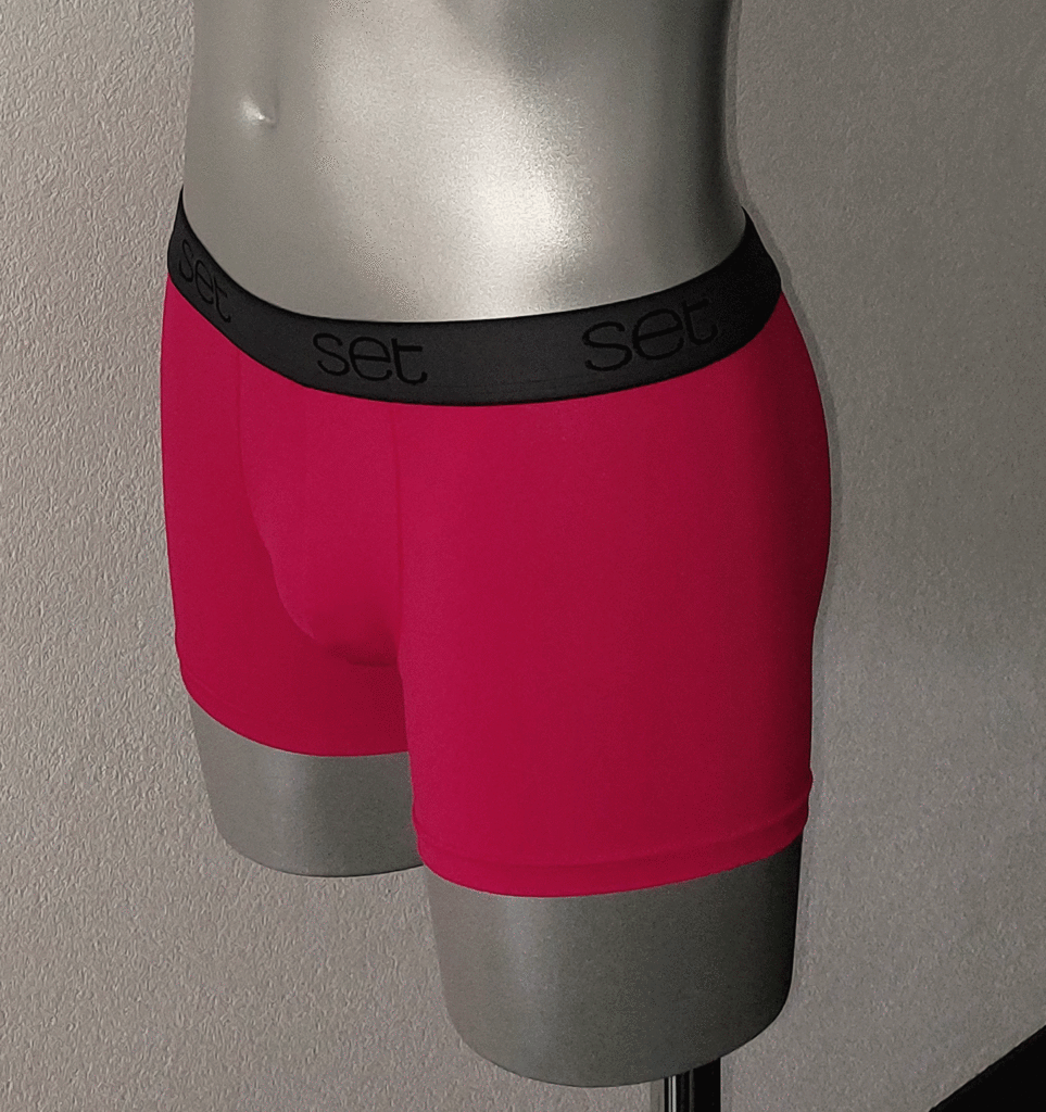 Avet-Set  Lorenzo microfaser boxershort kleur rood, de maten M t/m XL