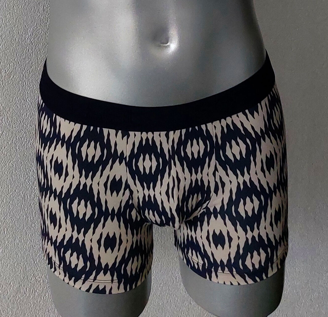 Avet-Set  Fynn boxershort katoen marineblauw met Inka print maten M t/m XL