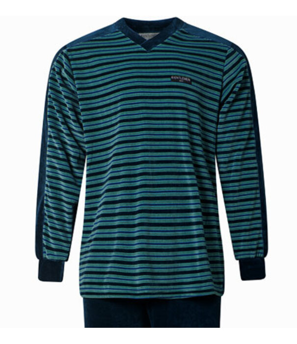 Lunatex Liyam herenpyjama – zachte velourskwaliteit uit de Gentlemen‑collectie