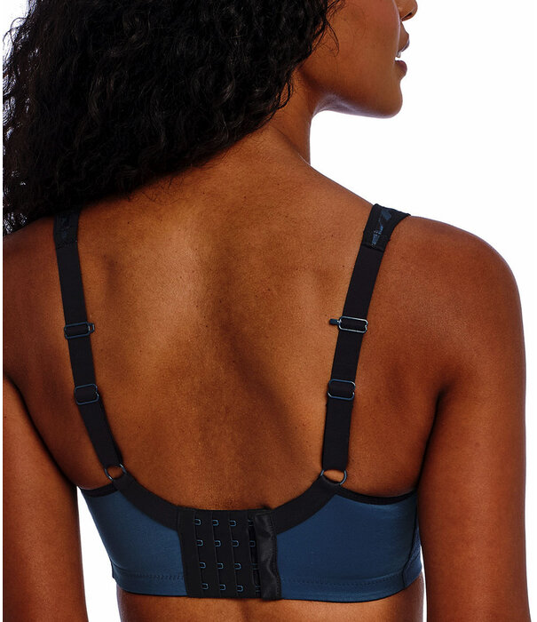 Freya Freya Sonic Sport-bh Midnight (blauw) – beugel, spacer cup & stijlvolle ondersteuning