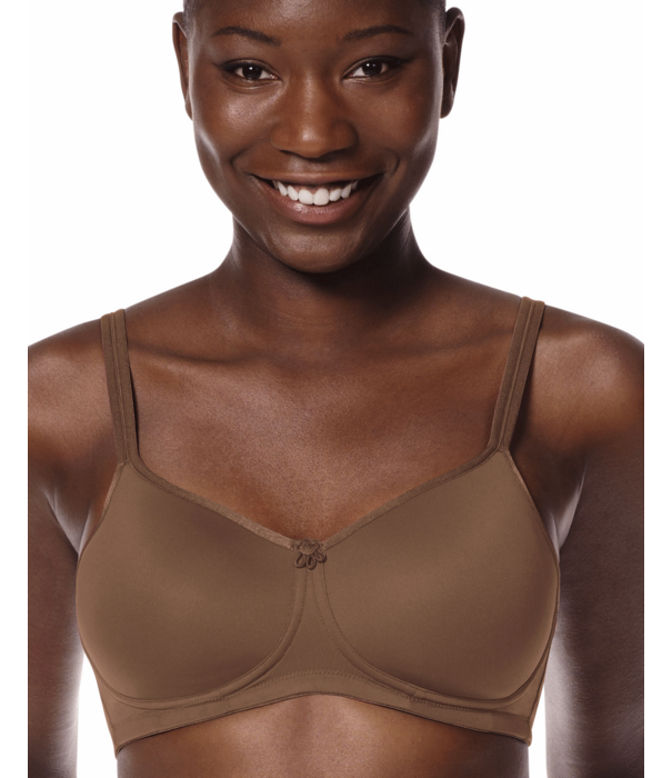 Amoena  Amoena Mara Prothese Bh Zonder Beugel – Licht Voorgevormd & Glad – Mocha
