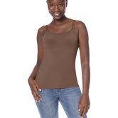 Amoena Valletta Top Mocha – Zachte Prothese Top zonder Beugel (36–56)