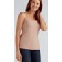 Amoena Valletta Top Sand – Prothese Top van Zachte TENCEL™ Modal met Prothesehoesjes