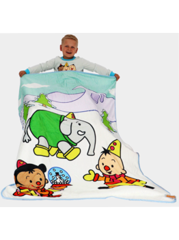 Studio 100 Bumba Snow zachte fleece deken