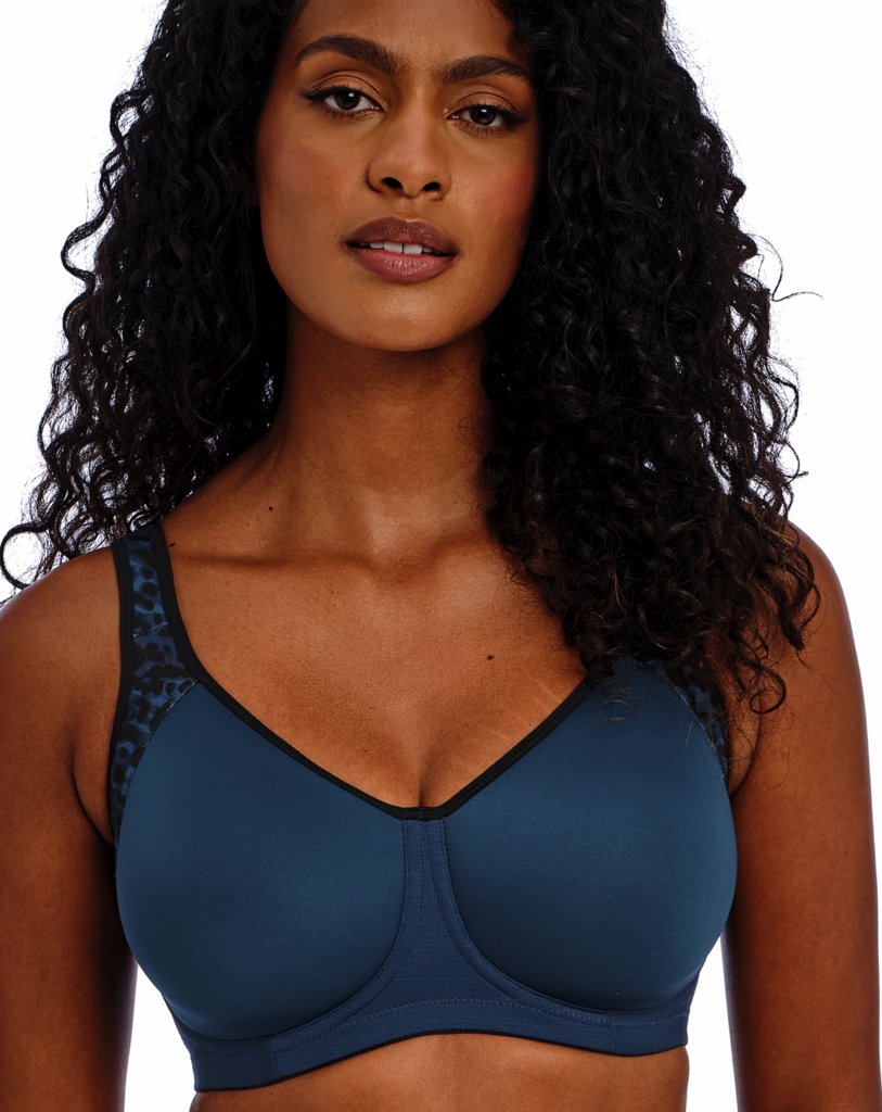 Freya Freya Sonic Sport-bh Midnight (blauw) – beugel, spacer cup & stijlvolle ondersteuning