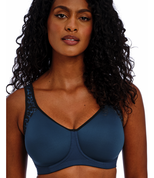Freya Freya Sonic Sport-bh Midnight (blauw) – beugel, spacer cup & stijlvolle ondersteuning