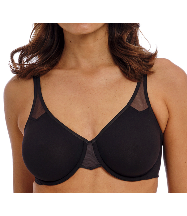 Wacoal Body By 2.0 comfortabele Bh met beugel, multiway schouderbandjes, kleur zwart