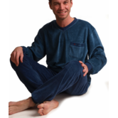 Alessandro herenpyjama – zachte velourskwaliteit uit de Outfitter‑collectie