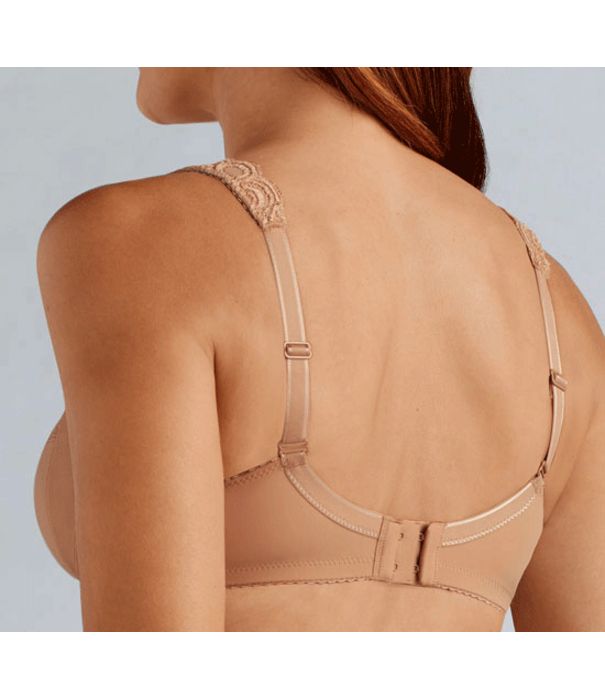 Amoena  Rosalie Prothese Bh zonder beugel in  huidkleur mt E75 of wit mt B85