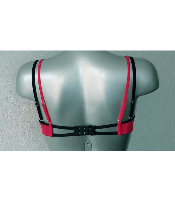 Sapph Sapph  Jump BH licht voorgevormde cup bubblegum bies zwart