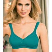 Susa Elegance naadloze Bh zonder beugel in kleur lagune