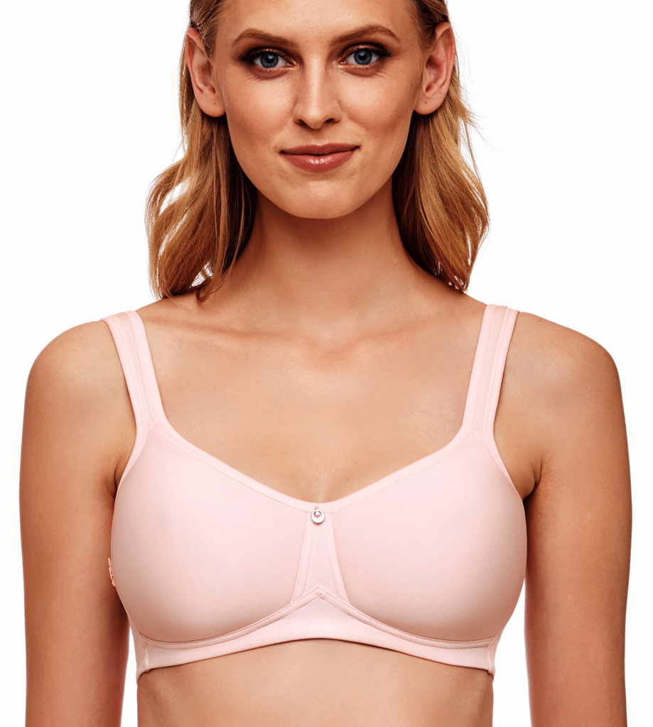 Susa Susa Catania BH zonder beugel 7870 Soft Peach – licht voorgevormde spacercup & ademend comfort – €5 korting bij €39,95 en €15 korting bij €99,95