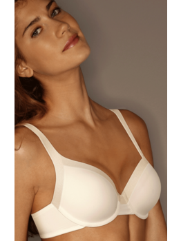 Dim  Dim Generous Invisible Bh met beugel & licht voorgevormde cup, de kleur champagne