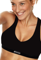Shock Absorber Sportbh’s – High‑Impact Ondersteuning tot K‑Cup  Push Up Sport top in basis kleur zwart mt D80