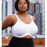 Elomi Energise sport‑bh met bredere beugel – kleur wit – in grote maten