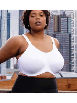 Elomi lingerie  Energise SportBh met beugel kleur wit