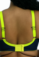 Elomi  Elomi  Energise SportBh met beugel kleur navy bies limegroen