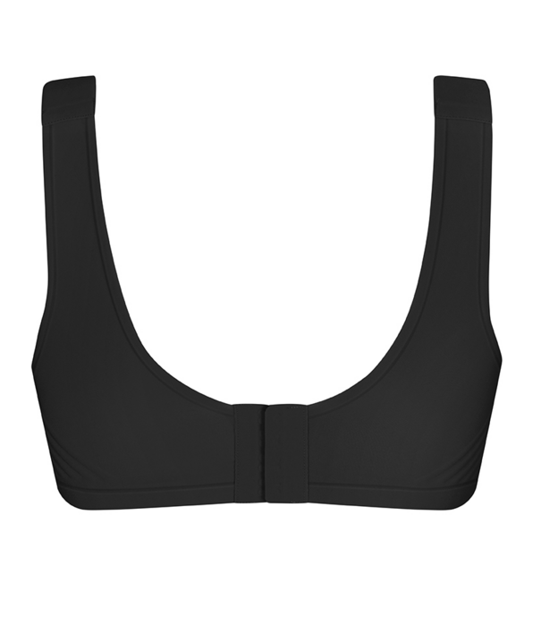 Amoena Linda Prothese Top zonder Beugel – Naadloos, Zacht & Uitneembare Paddings – Zwart