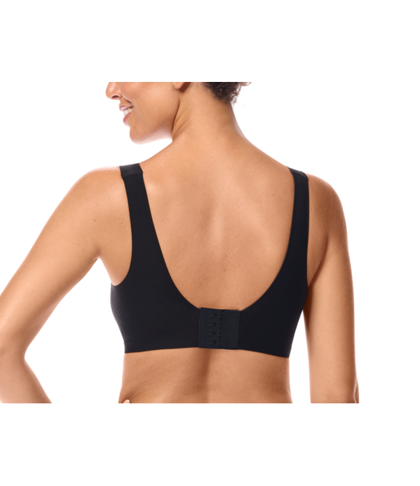 Amoena Linda Prothese Top zonder Beugel – Naadloos, Zacht & Uitneembare Paddings – Zwart
