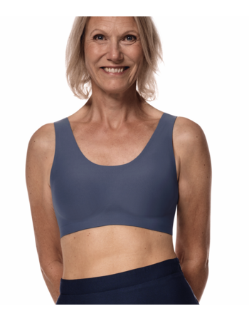 Amoena Linda naadloze prothese top – Indigo Blauw