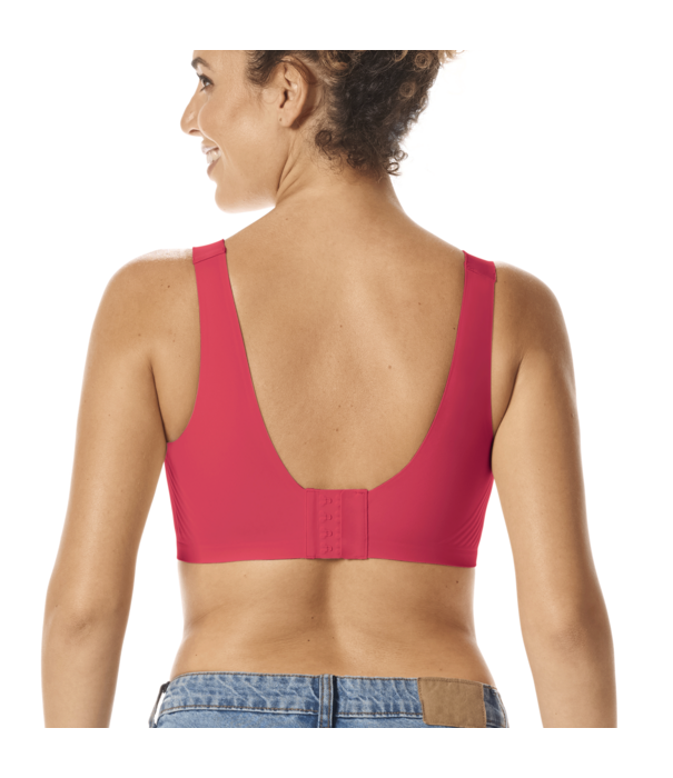 Amoena Linda Prothese Top zonder Beugel – Naadloos, Zacht & Uitneembare Paddings – Pink