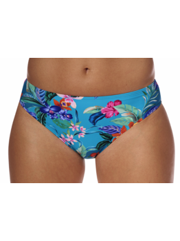 Amoena Amoena Alvor Bikinibroekje – Turquoise Botanische Print