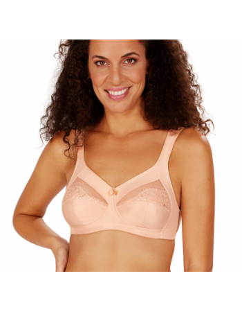 Amoena Isadora prothese bh kleur blush zonder beugel – stevige tweedelige cup