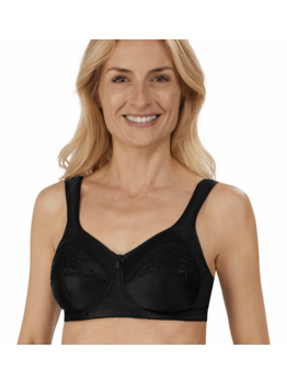 Amoena  Amoena Isadora prothese bh kleur zwart zonder beugel – stevige tweedelige cup – €5/€15 korting