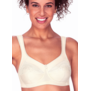Amoena Isadora prothese bh zonder beugel – kleur ivoor – stevige tweedelige cup, katoenen/tule prothesehoesjes & elegant Paisley‑motief