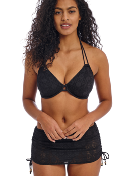 Freya Nomad Nights halterbikinitop met beugel, kleur zwart