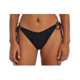 Freya Nomad Nights bikinislip – heupmodel met sierstrikjes in zwart