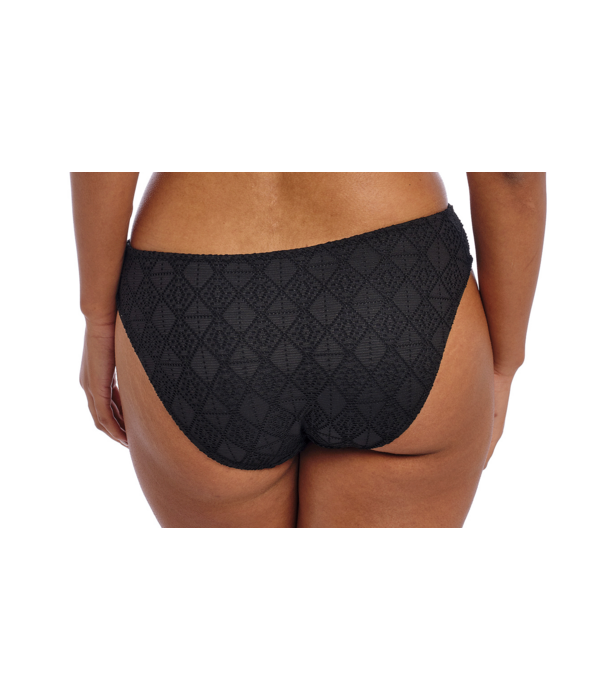 Freya Freya Nomad Nights bikinislip basis kleur zwart met borduursel gecombineerd