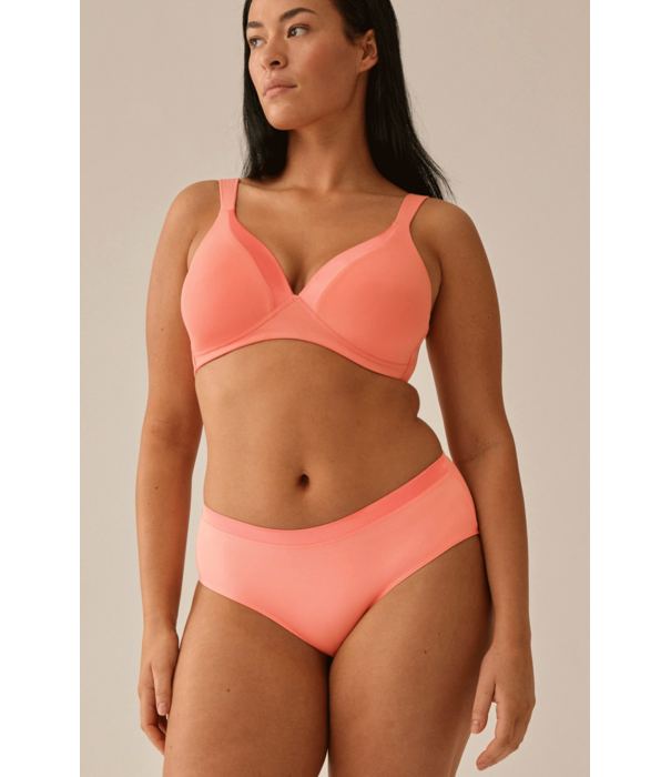 Naturana Naturana Andalusia  Bh zonder beugel & lichte voorvorm kleur peach