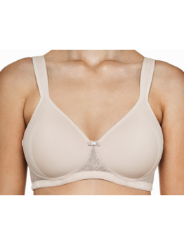 Susa Susa Milano Bh zonder beugel, met voorgevormde cups, sand kleur