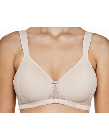 Susa Milano Bh zonder beugel, met voorgevormde cups, sand kleur