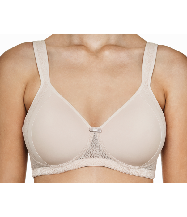 Susa Susa Milano Bh zonder beugel, met voorgevormde cups, sand kleur