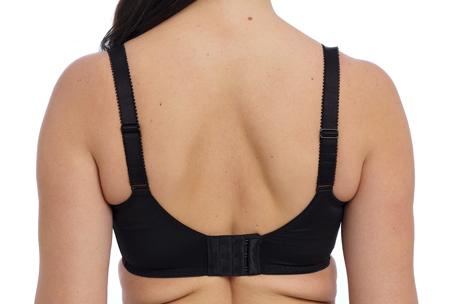 Fantasie Illusion  Bh met brede beugel & extra zij support de basis kleur zwart mt D70 t/m I95 & J70 t/m M85