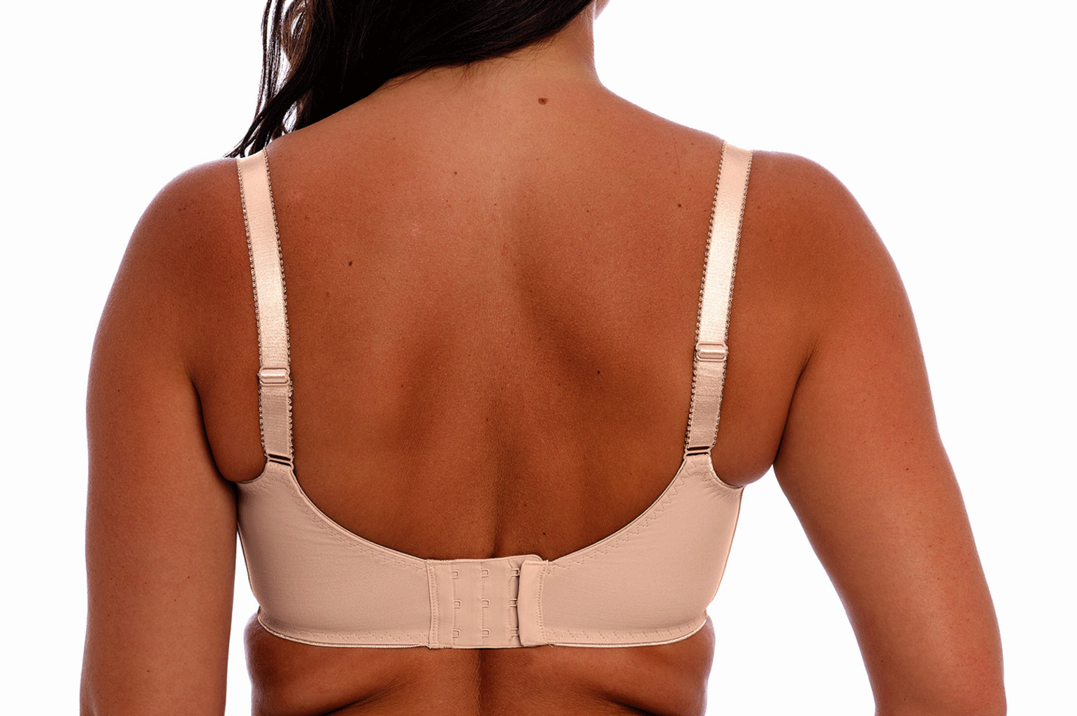 Fantasie  Illusion Bh met brede beugel & extra zij t de basis kleur naturel beige, mt supporD70 t/m I95 & J70 t/m M85