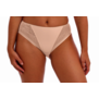 Fantasie Illusion zachte naadloze microfaser slip kleur naturel beige
