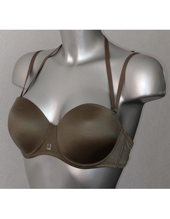 Sapph Comfort Multiway Balconette Strapless Bh kleur Kakigroen