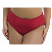 Elomi Smooth basic maxislip in zachte Tencel Modal, kleur rood