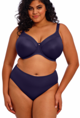 Elomi  Smooth een gladde naadloze T-shirt bh met beugel kleur midnight blue