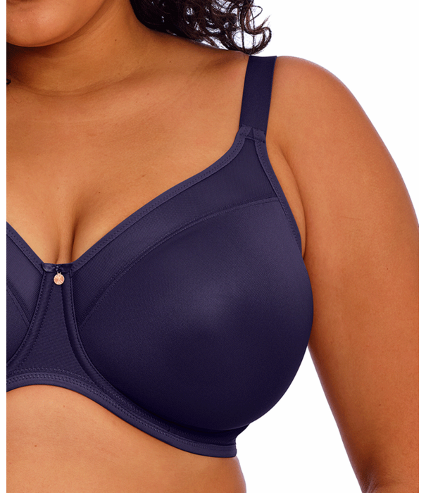 Elomi  Elomi  Smooth een gladde naadloze T-shirt bh met beugel kleur midnight blue